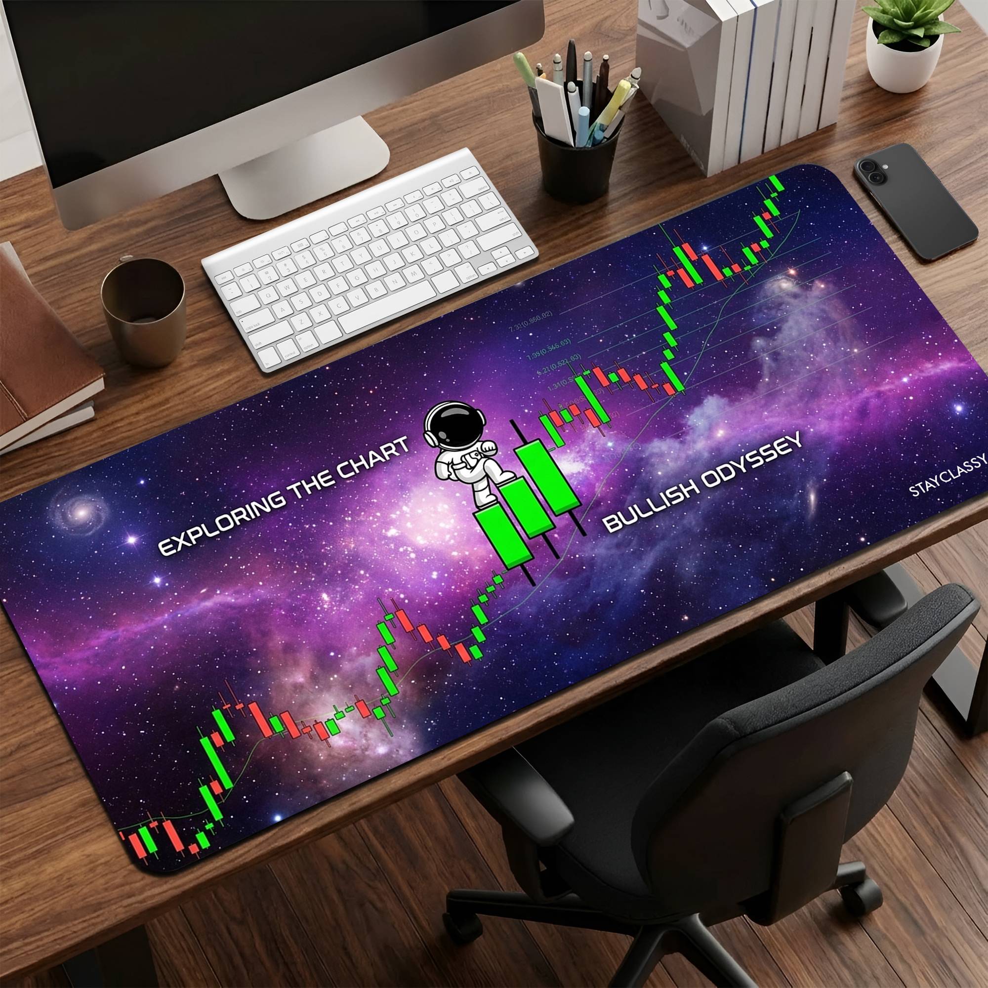Astronaut Walking Desk Mat image 0 Main image