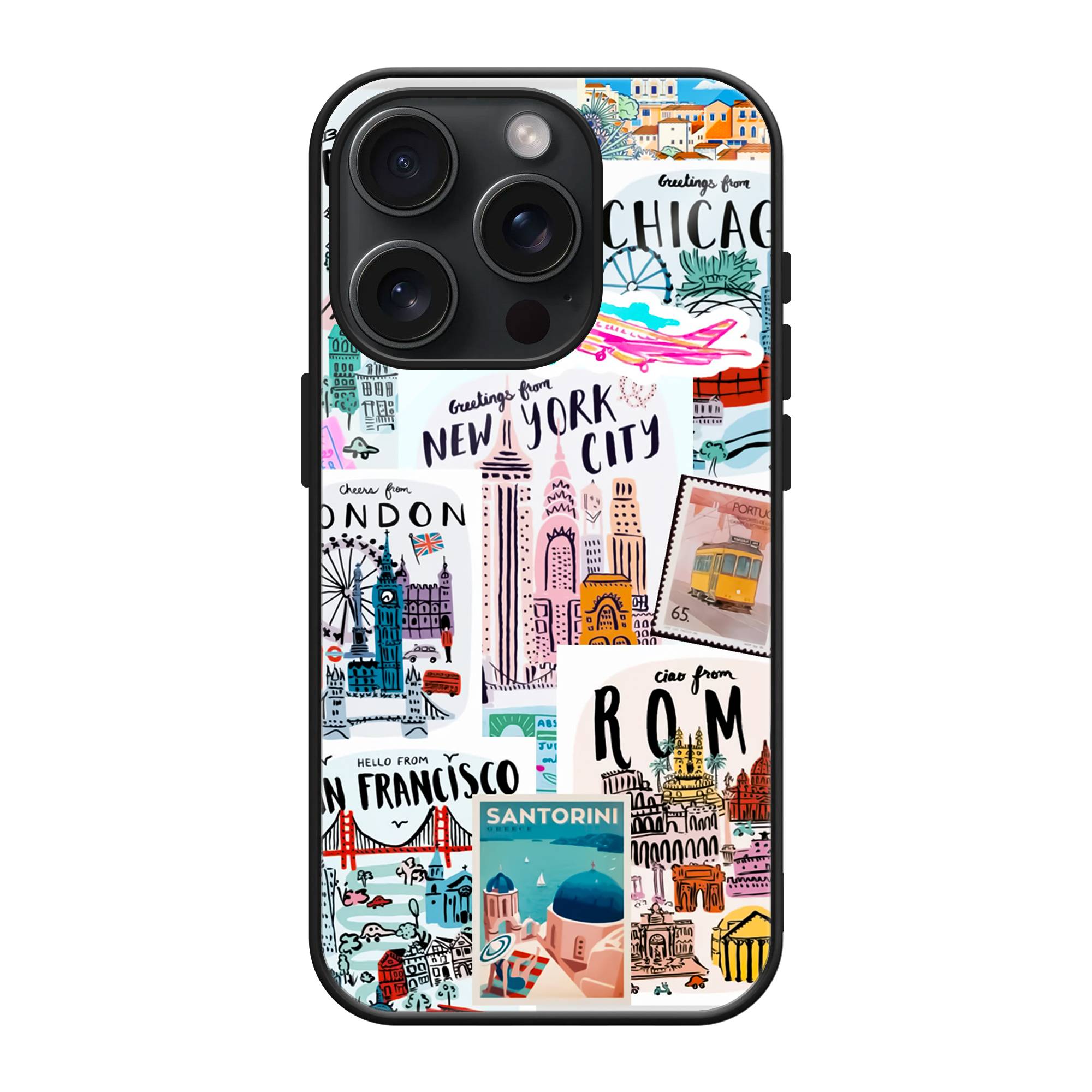 Wanderlust Vibes Glass Case image 0