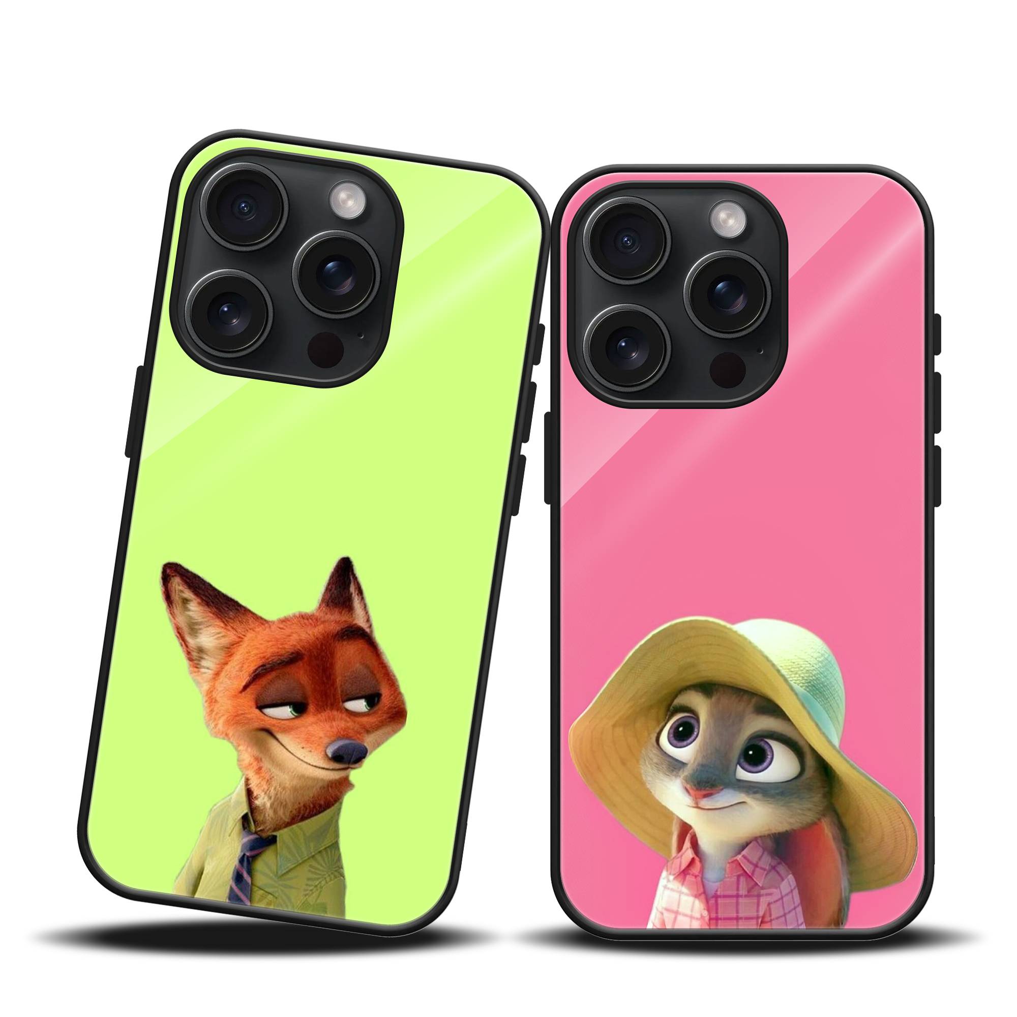 The Charming Duo Couple Mobile Case image 0 Main image