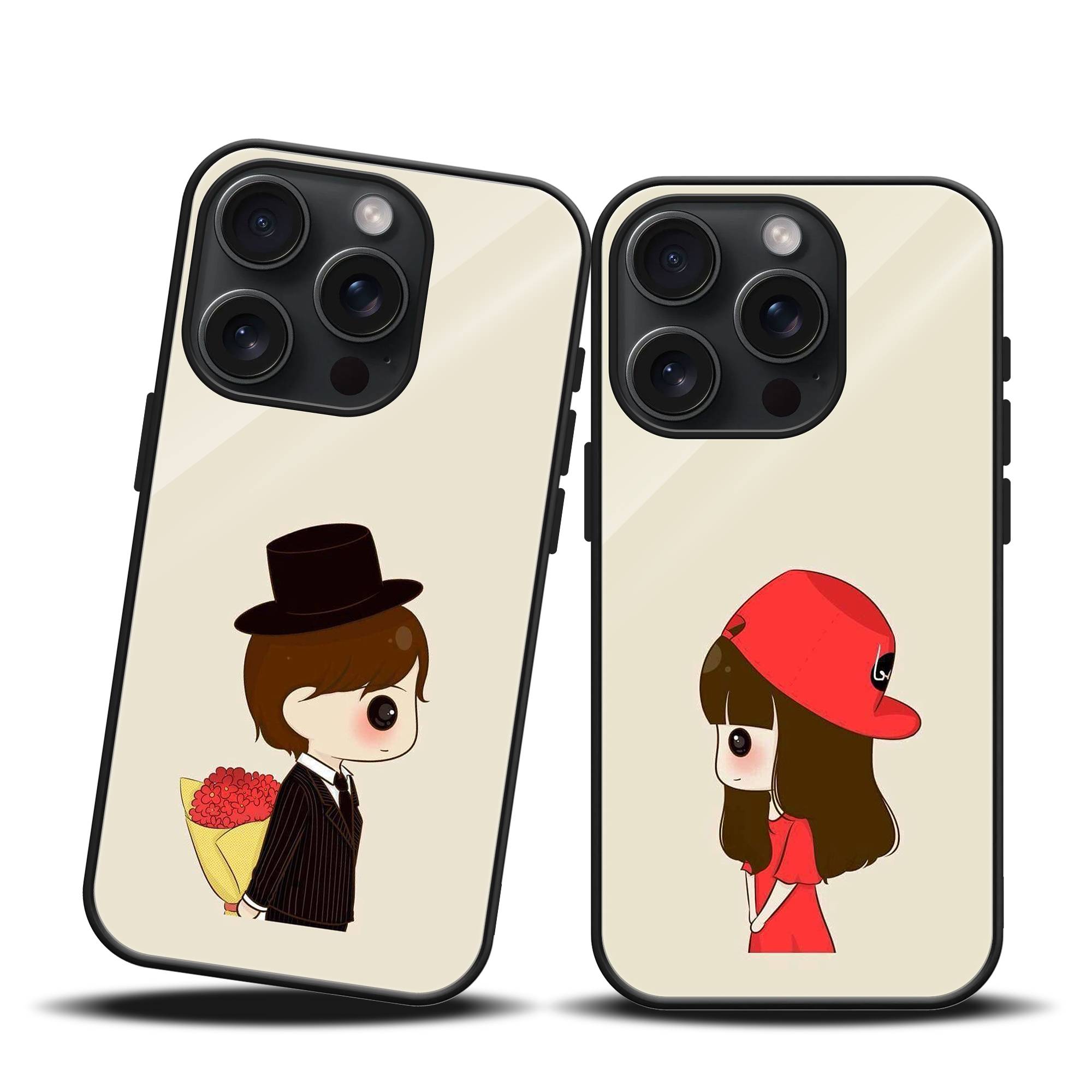 A Sweet Surprise Couple Mobile Case image 0