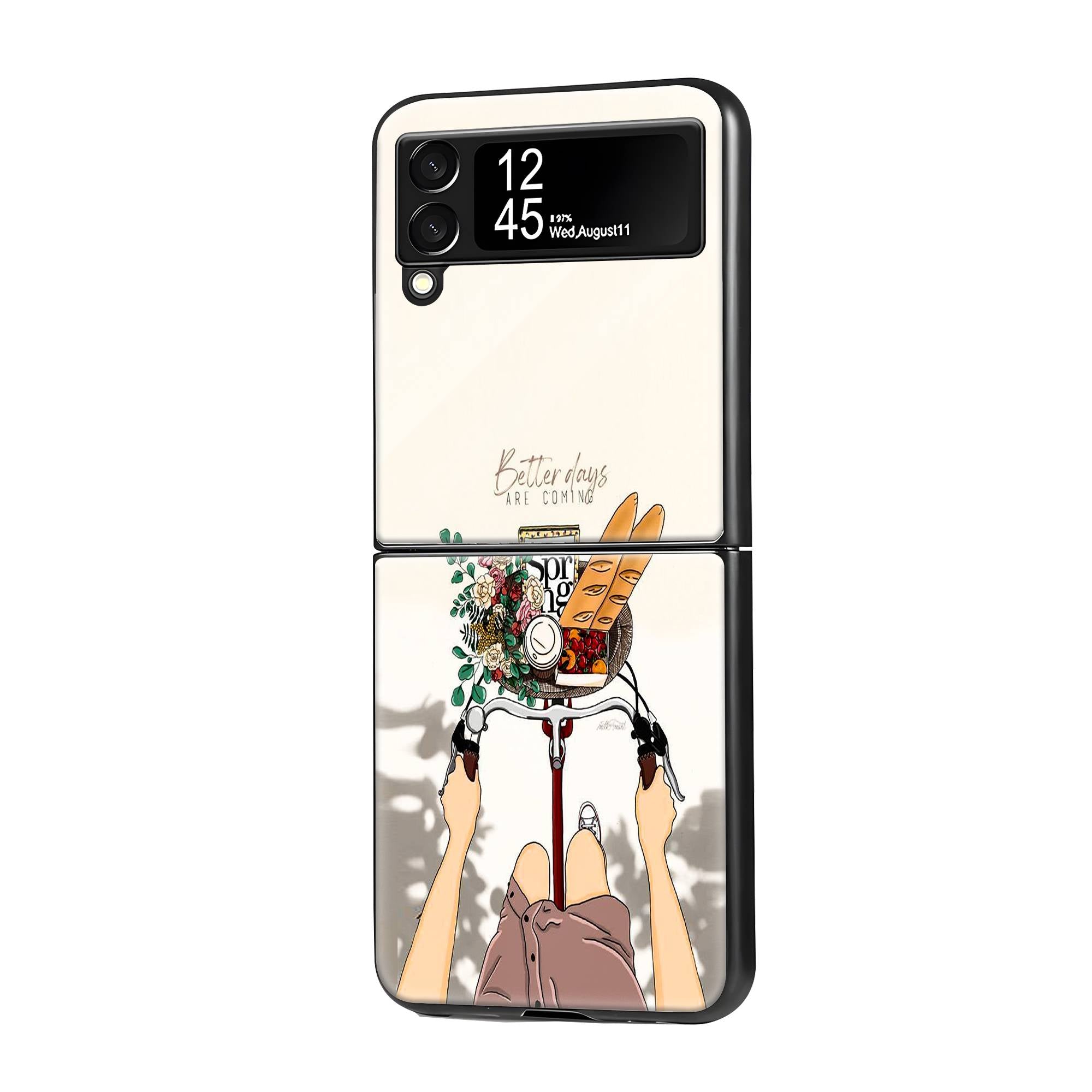 Better Days Samsung Z Flip Glass Case image 0 Main image