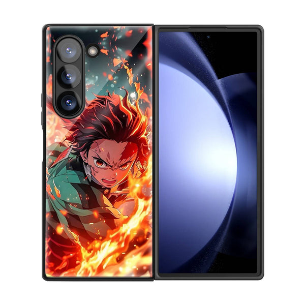Demon Samsung Z Fold Glass Case image 2