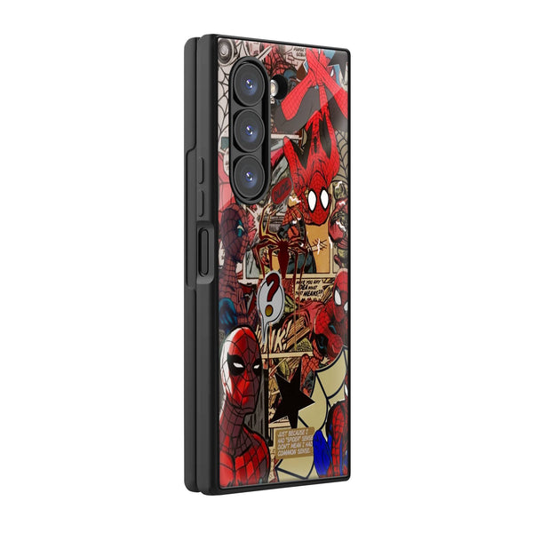 Amazing Spider Man Samsung Z Fold Glass Case image 0