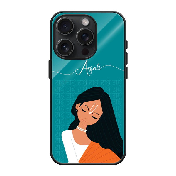 Radhe Glass Name Case image 0