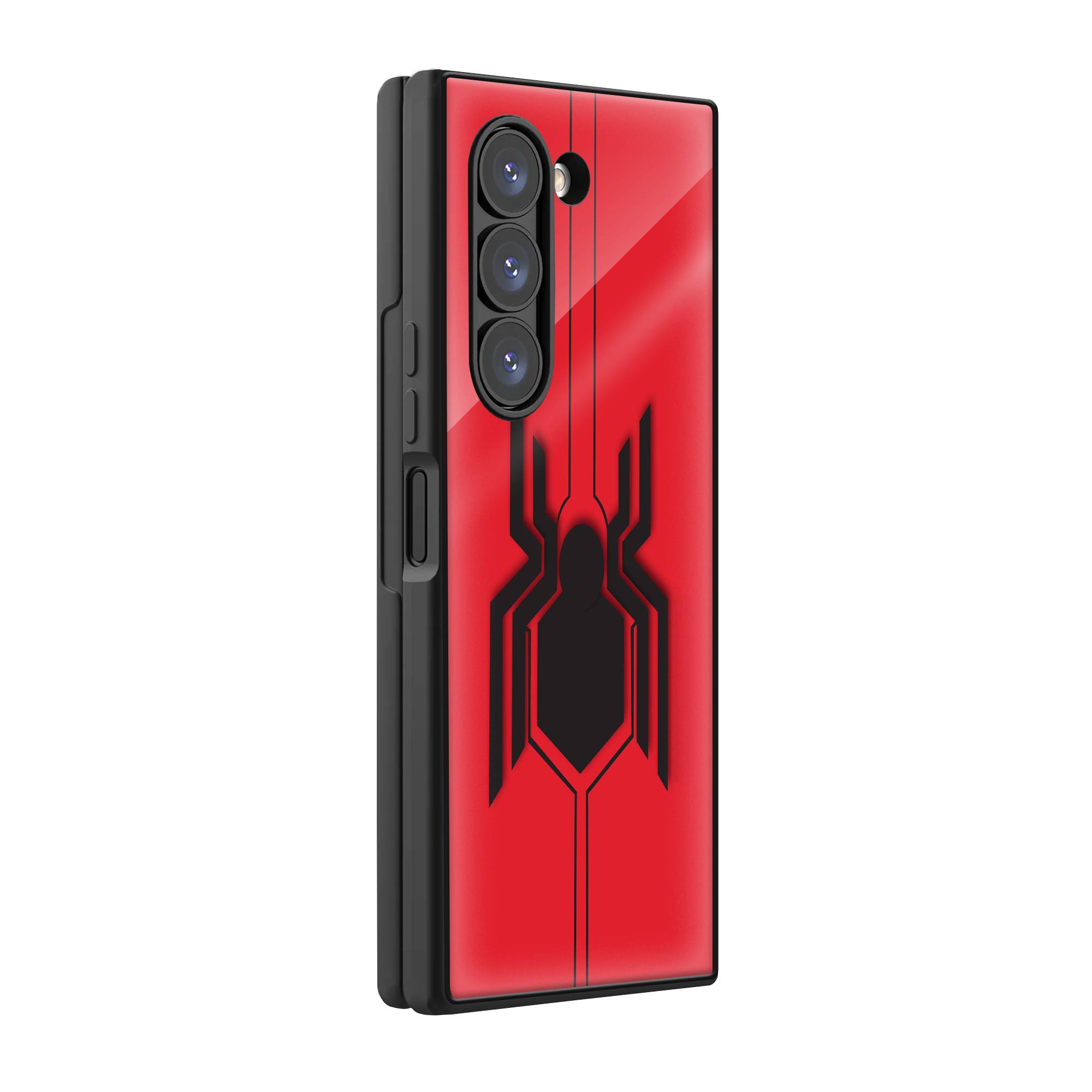Spiderman Logo Samsung Z Fold Glass Case image 0 Main image