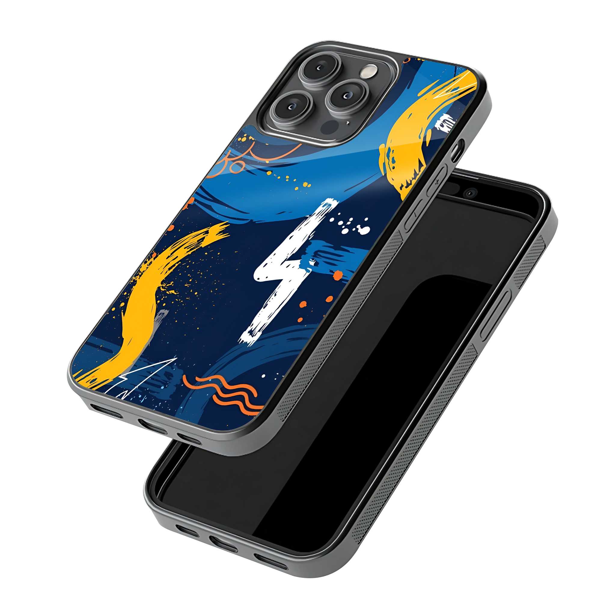 Blue Burst Glass Case image 2