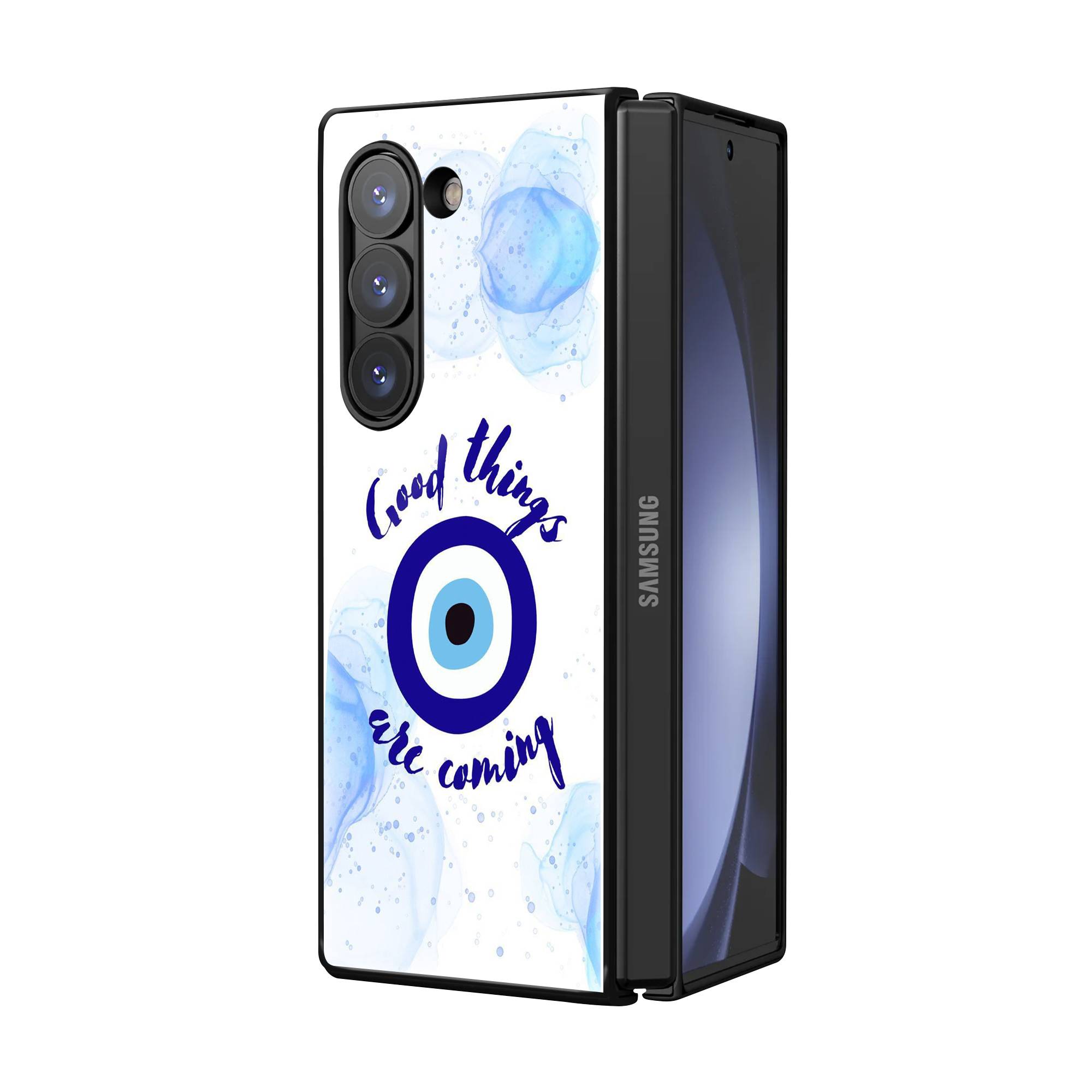 Lucky Eye Samsung Z Fold Glass Case Secondary image