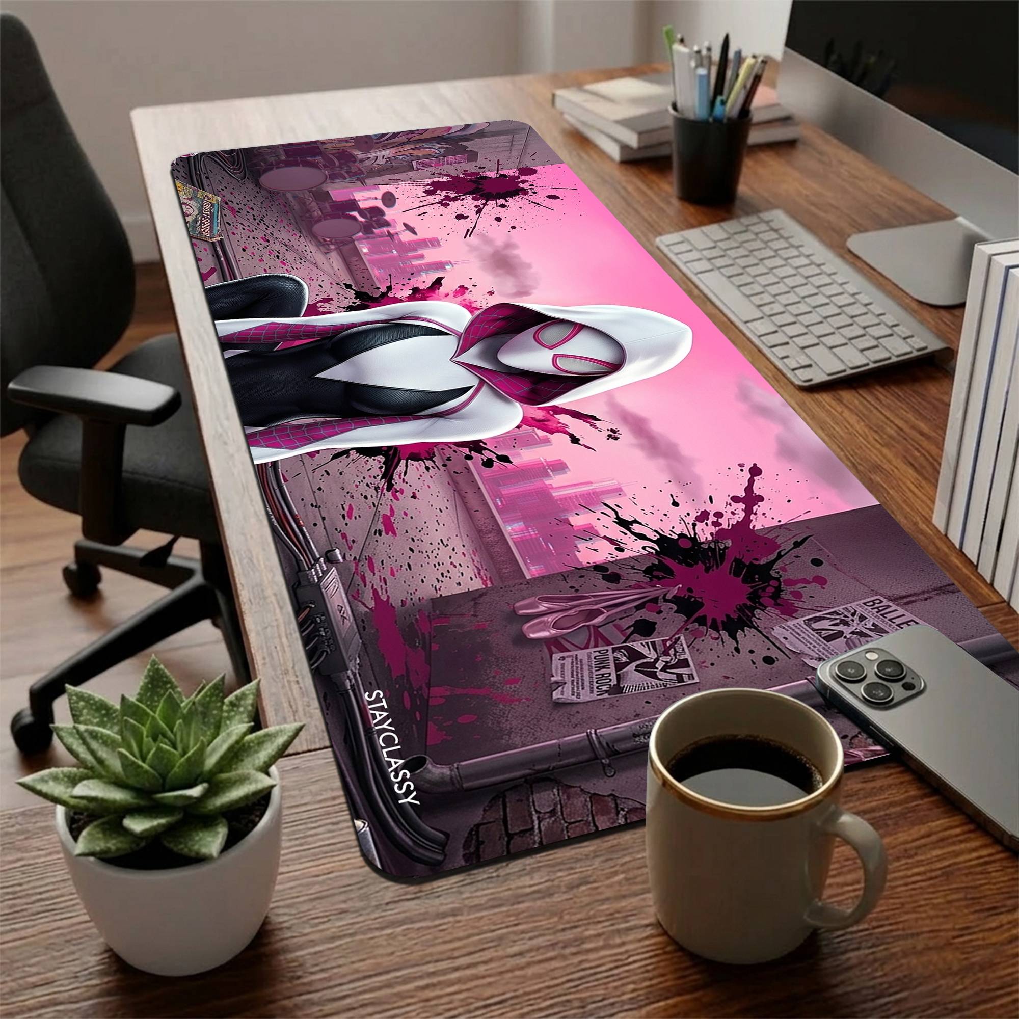 Ghost-Spider Desk Mat image 1