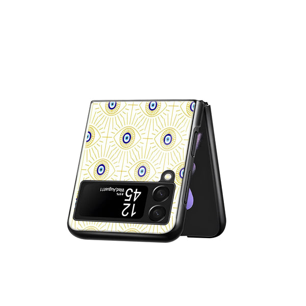 Evil Eye Samsung Z Flip Glass Case image 2