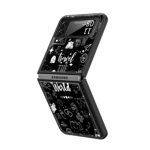 Worldmark Samsung Z Flip Glass Case image 1
