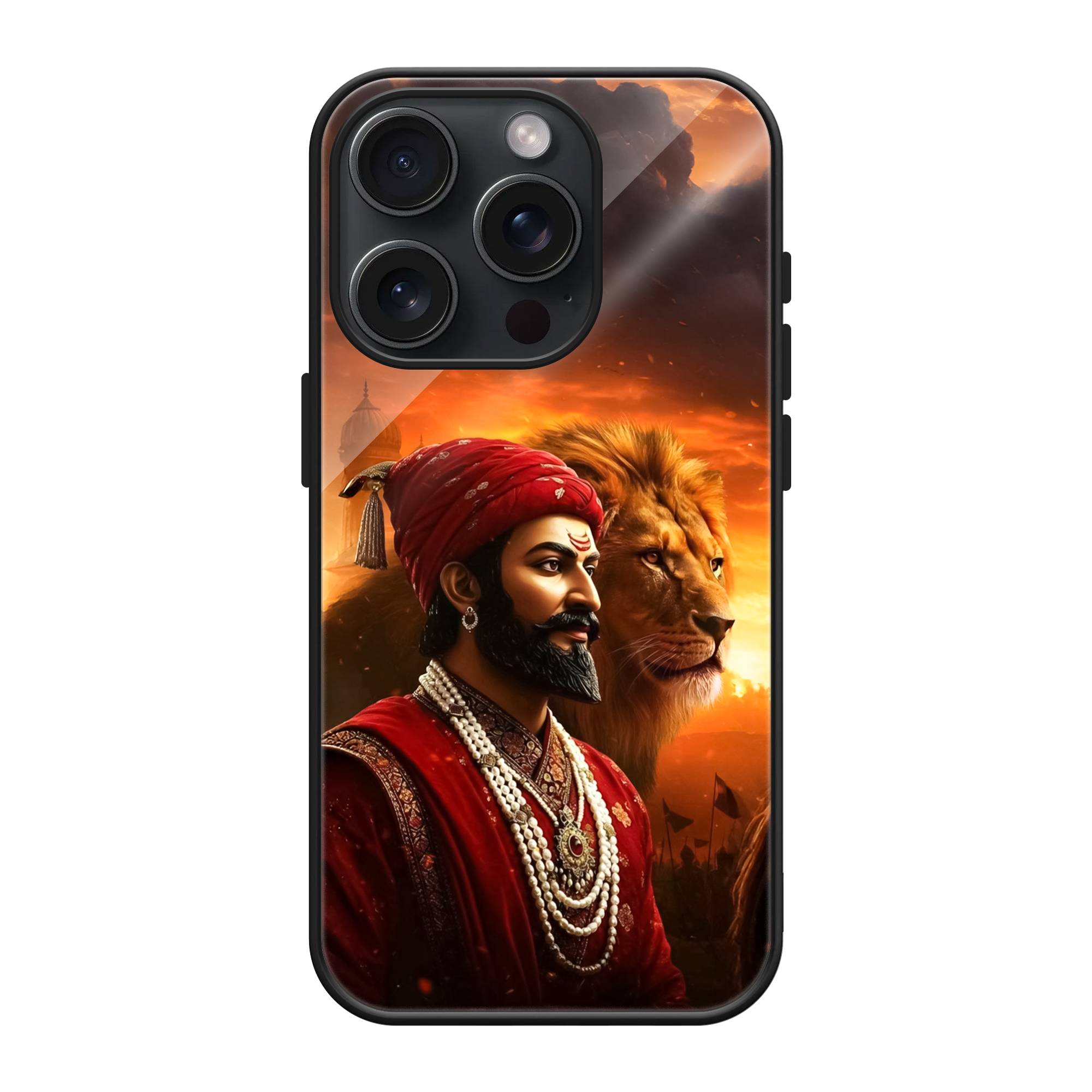 Cinematic Maratha Glass Case image 0