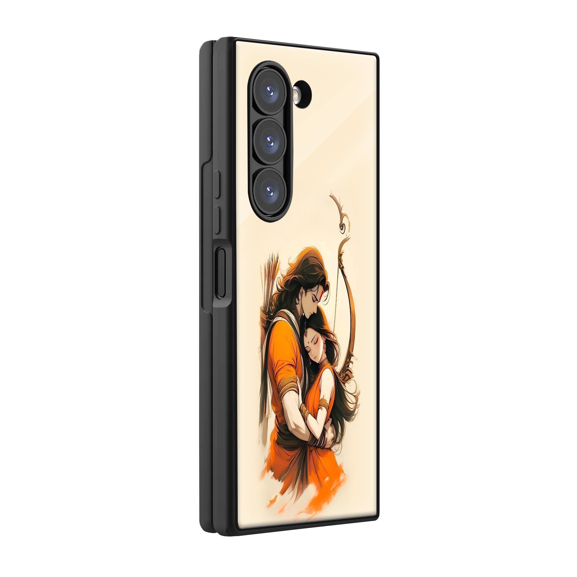 Divine Love Samsung Z Fold Glass Case image 0 Main image