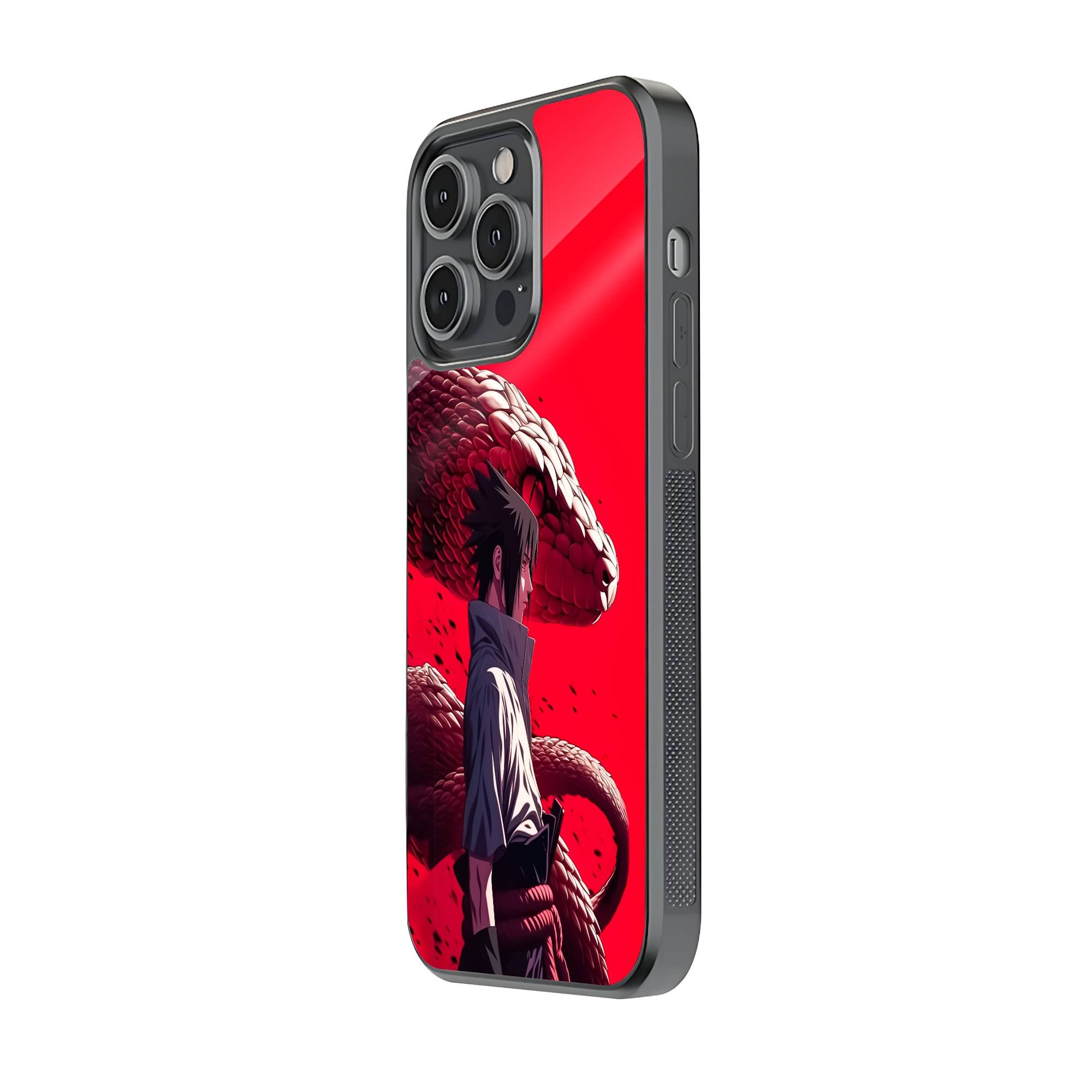 Sasuke Uchiha Glass Case image 1