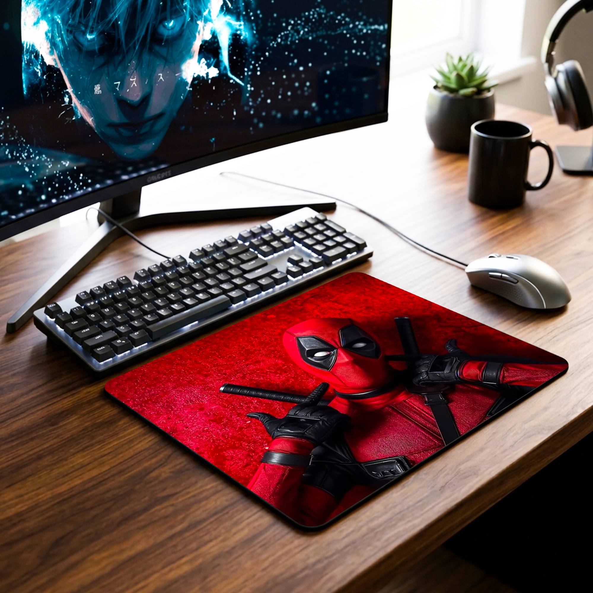 Deadpool Desk Mat - 7.5 x 9 Inch image