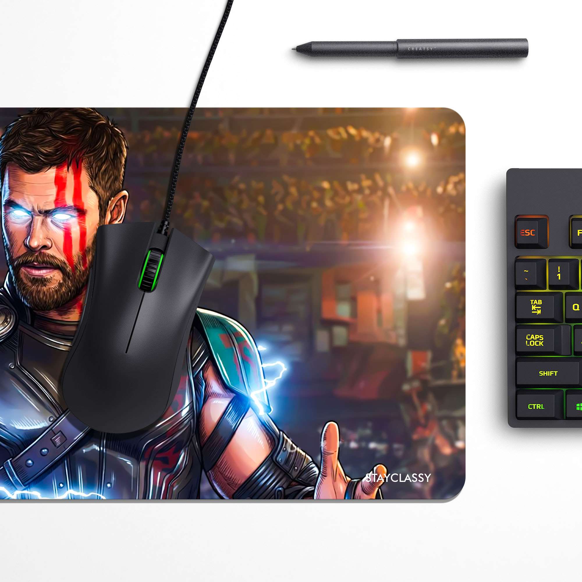 Thor Ragnarok Desk Mat image 2