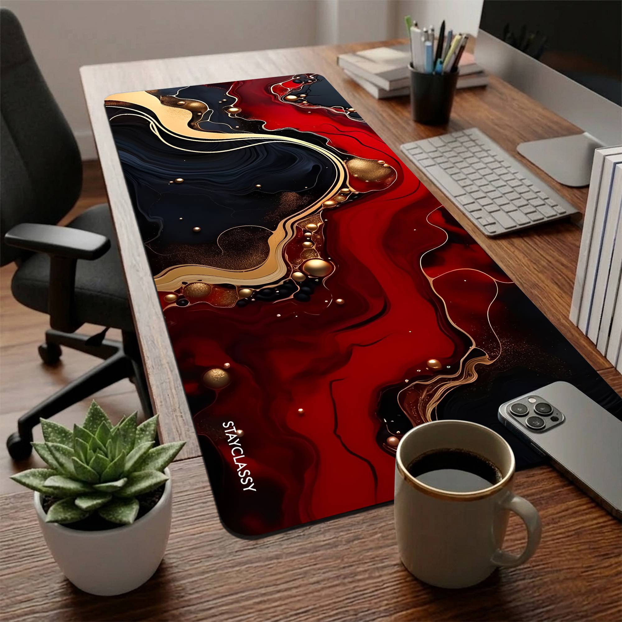 Luxurious Marble Desk Mat image 1