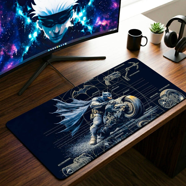 Batcycle Desk Mat - 11 x 23 Inch image
