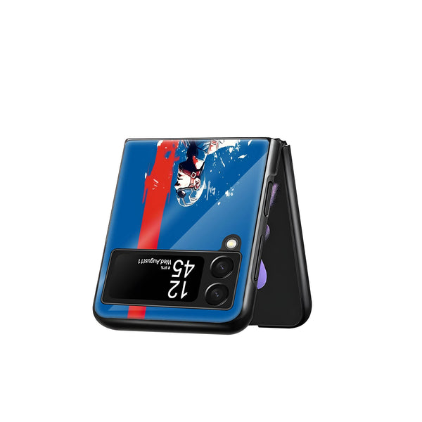 Captain America Samsung Z Flip Glass Case image 2