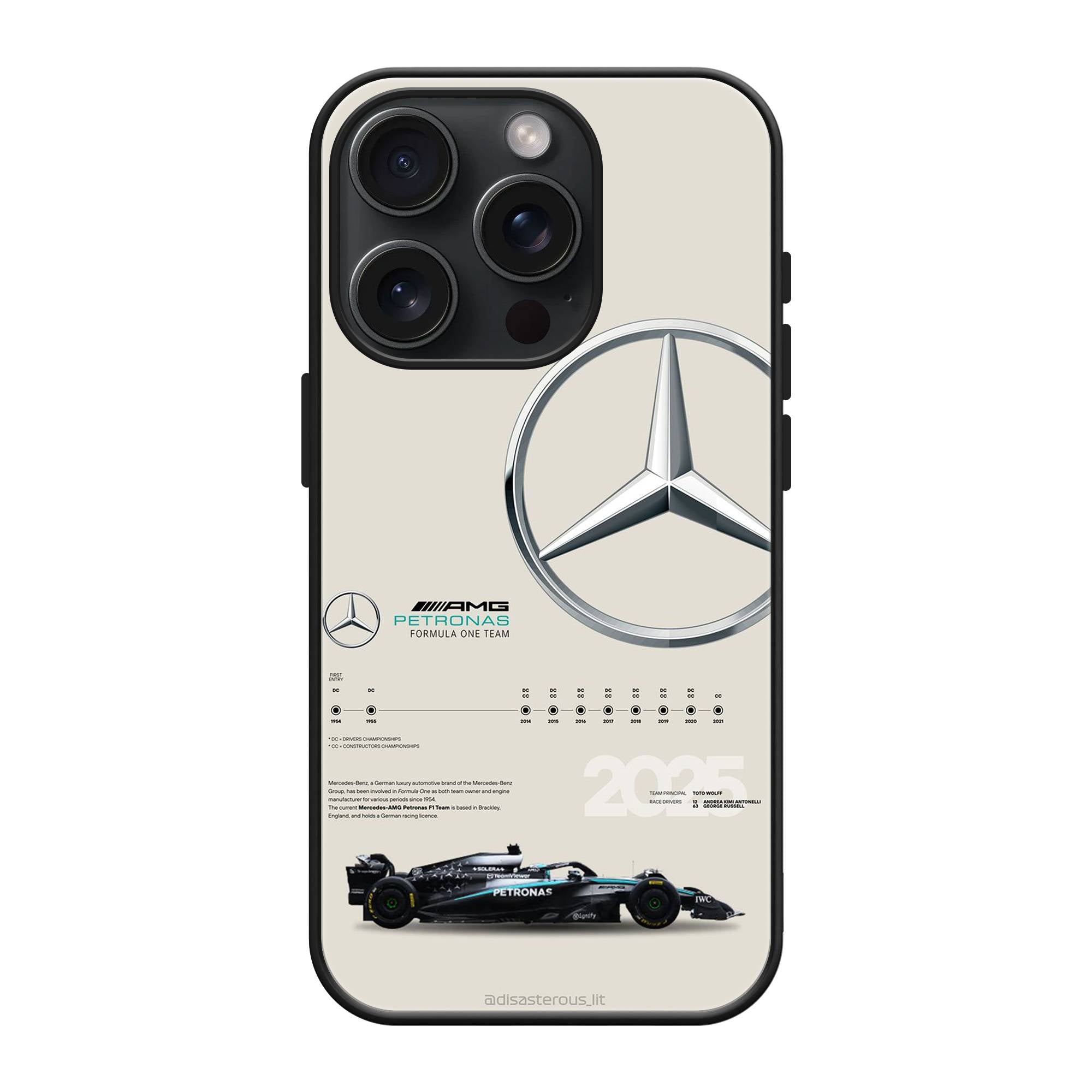 Mercedes F1 Glass Case image 0 Main image