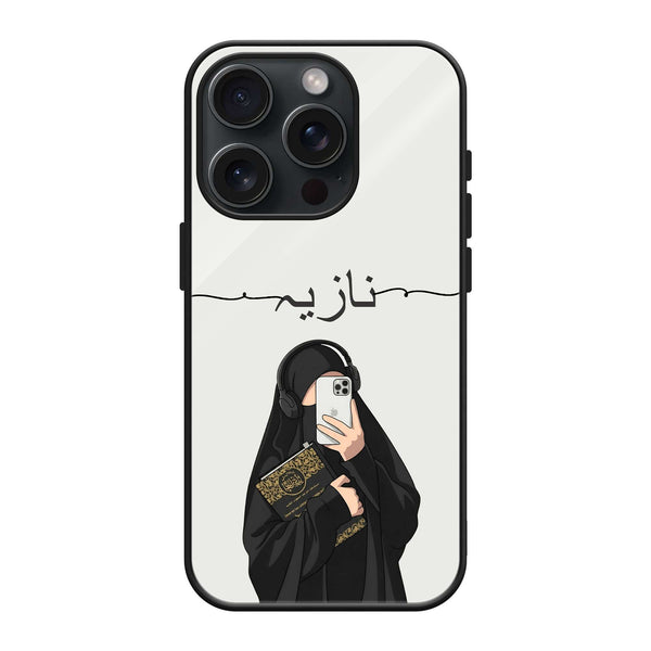 Captures Moment Glass Name Case image 0