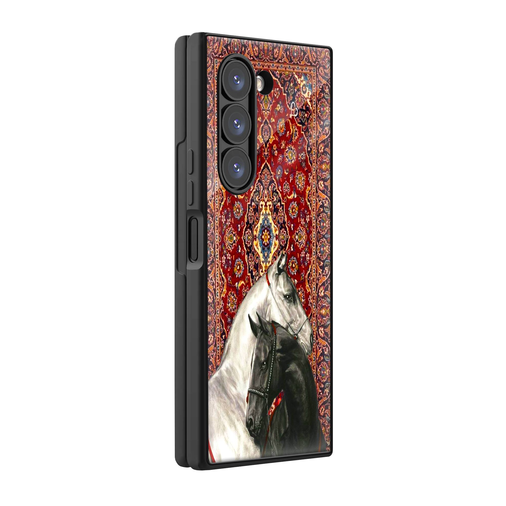 The Royal Ride Samsung Z Fold Glass Case image 0 Main image