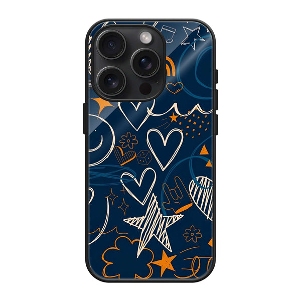 Sketch Pop Glass Case image 0
