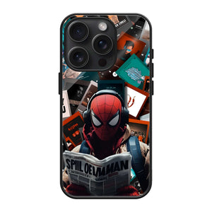 Spider Tunes Glass Case | StayClassy India