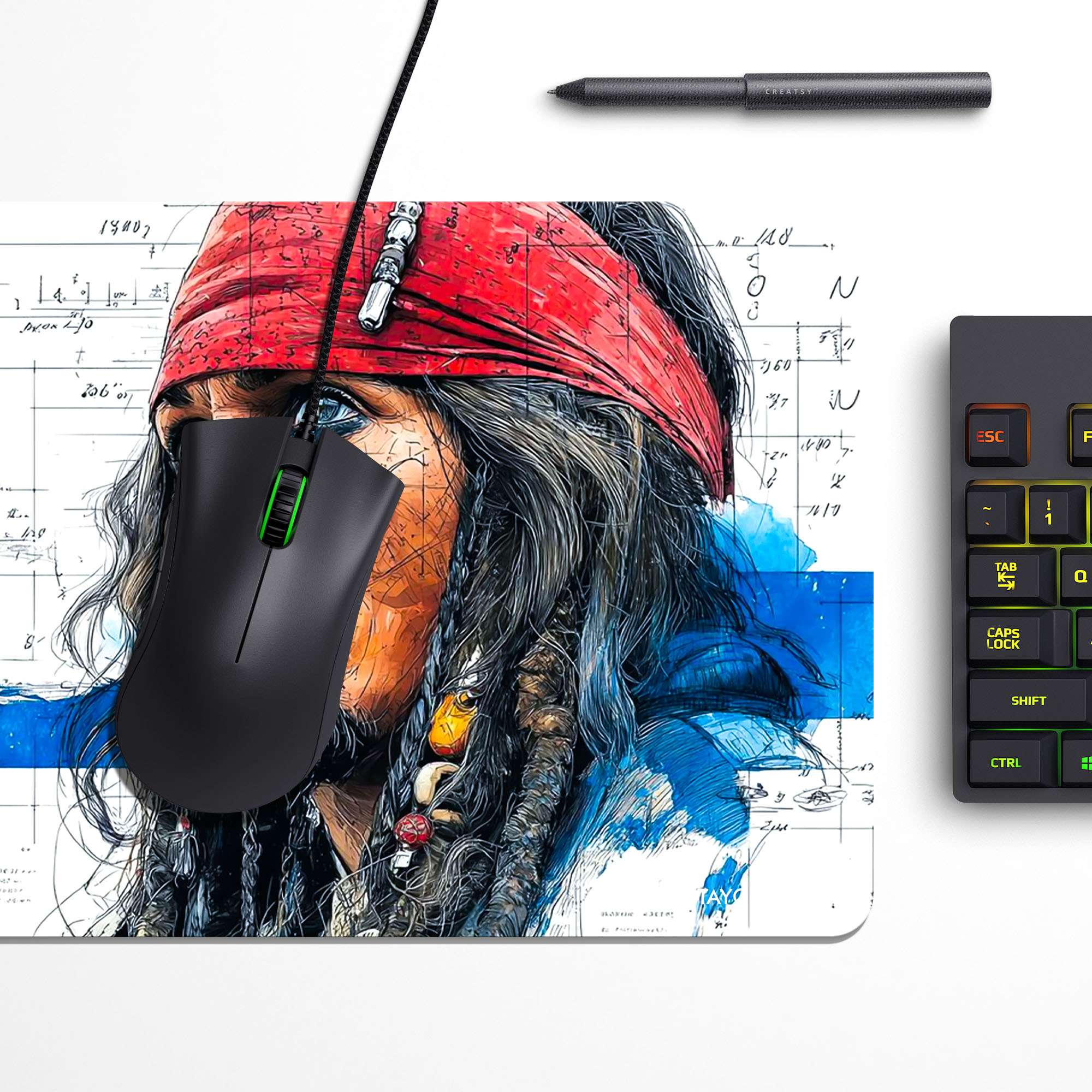 Jack Sparrow Desk Mat image 2