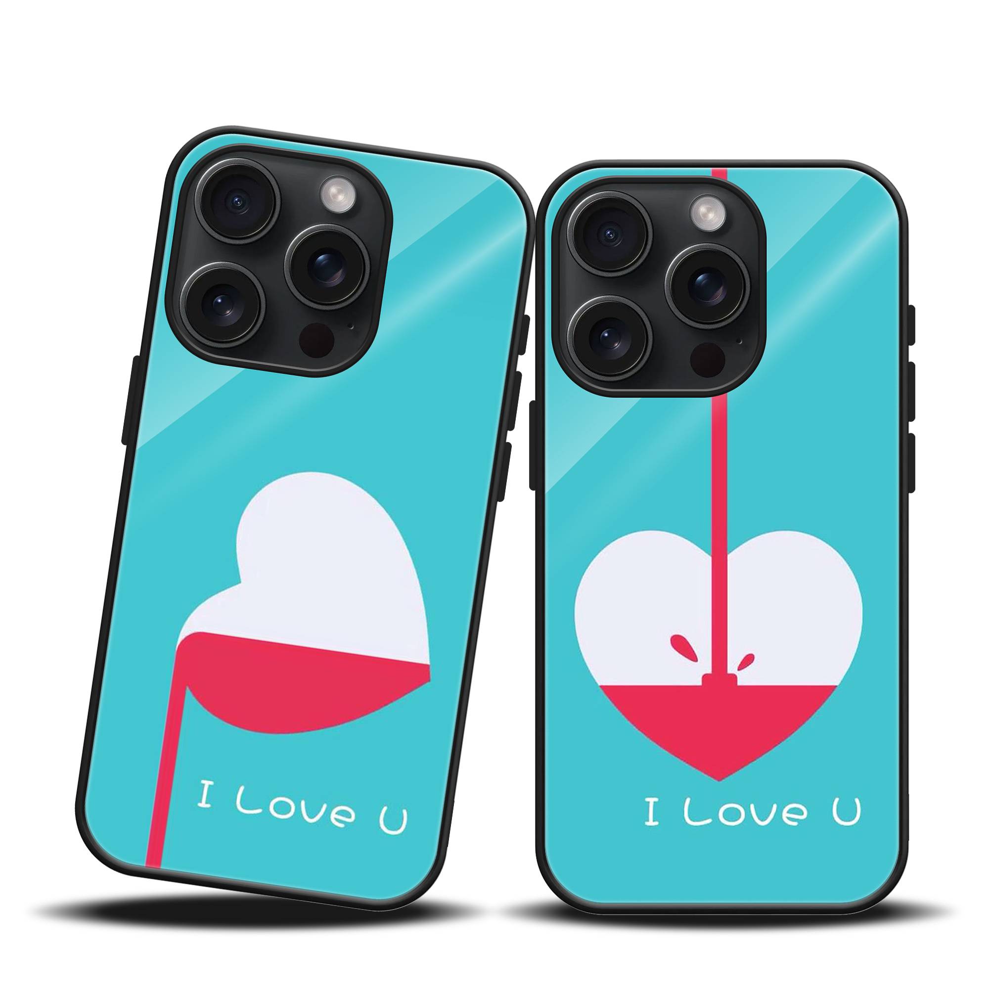 Fill The Heart Couple Mobile Case image 0
