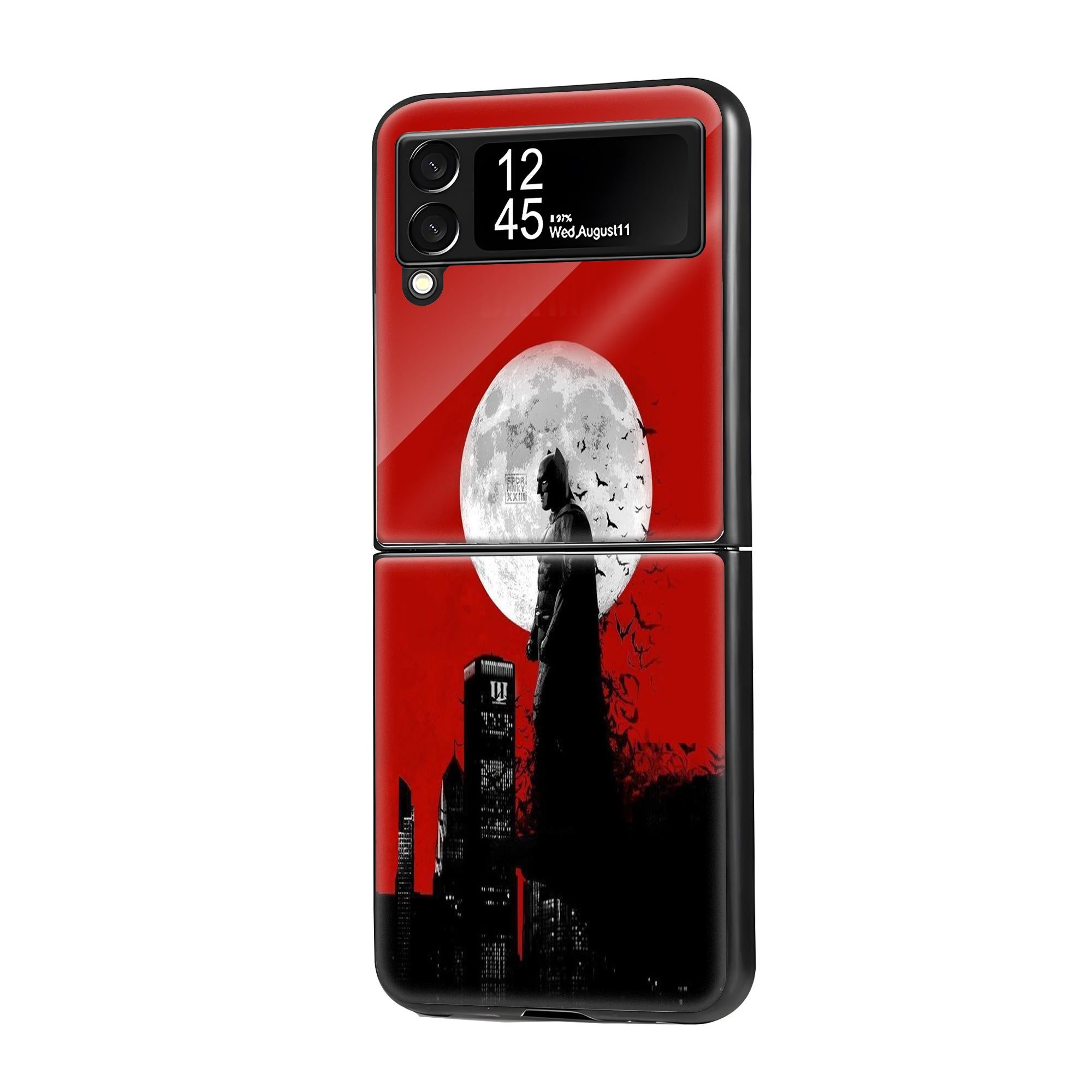 Gotham City Samsung Z Flip Glass Case image 0 Main image