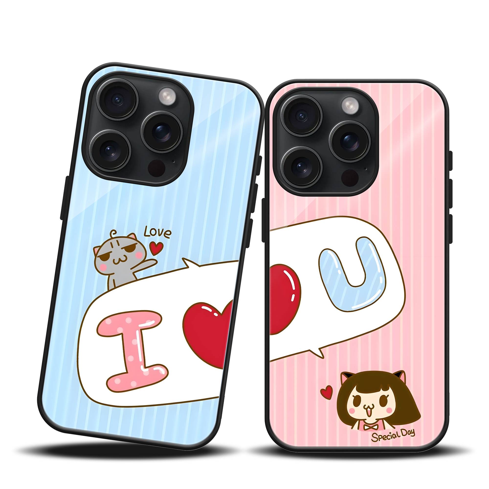 Love Special Day Couple Mobile Case image 0