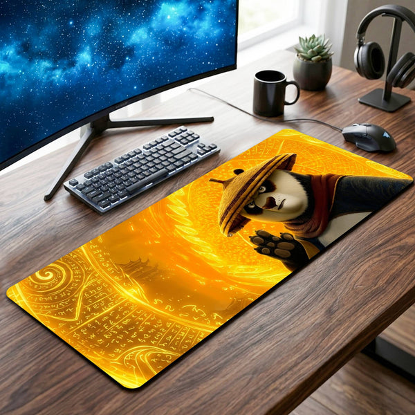 Kung Fu Panda Desk Mat - 12 x 32 Inch image