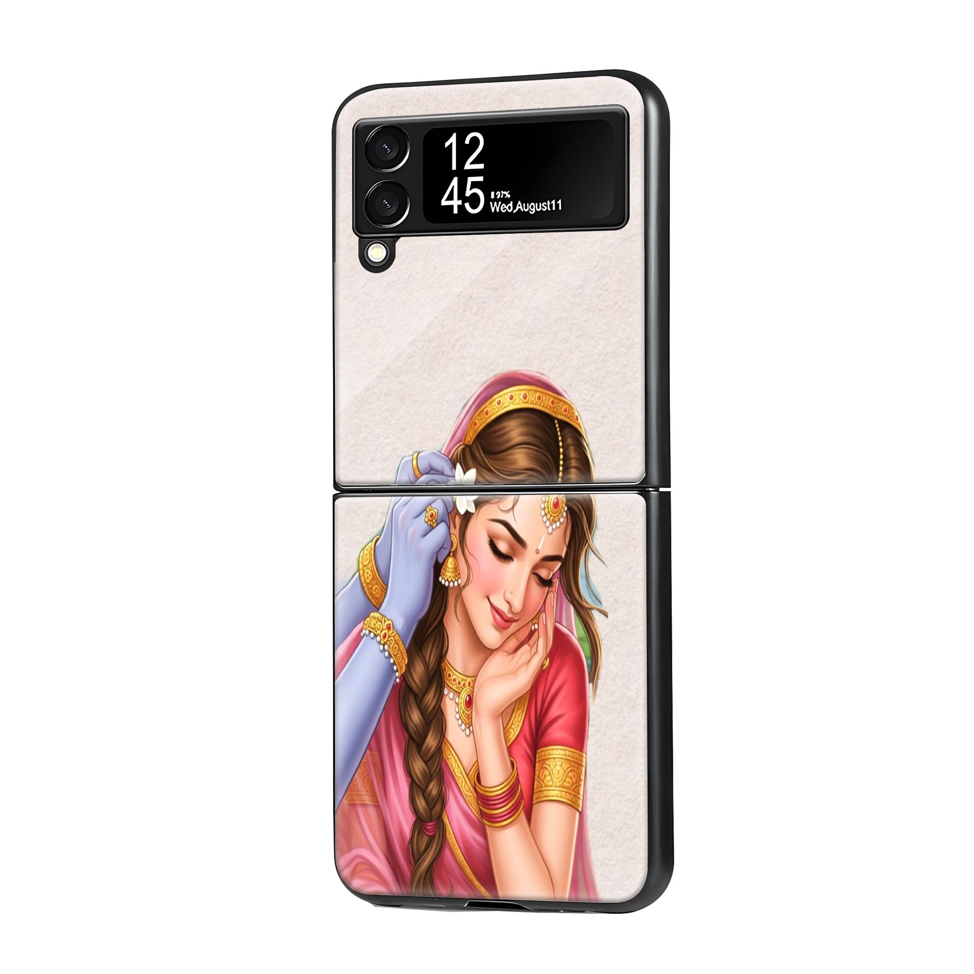 Prem Katha Samsung Z Flip Glass Case image 0