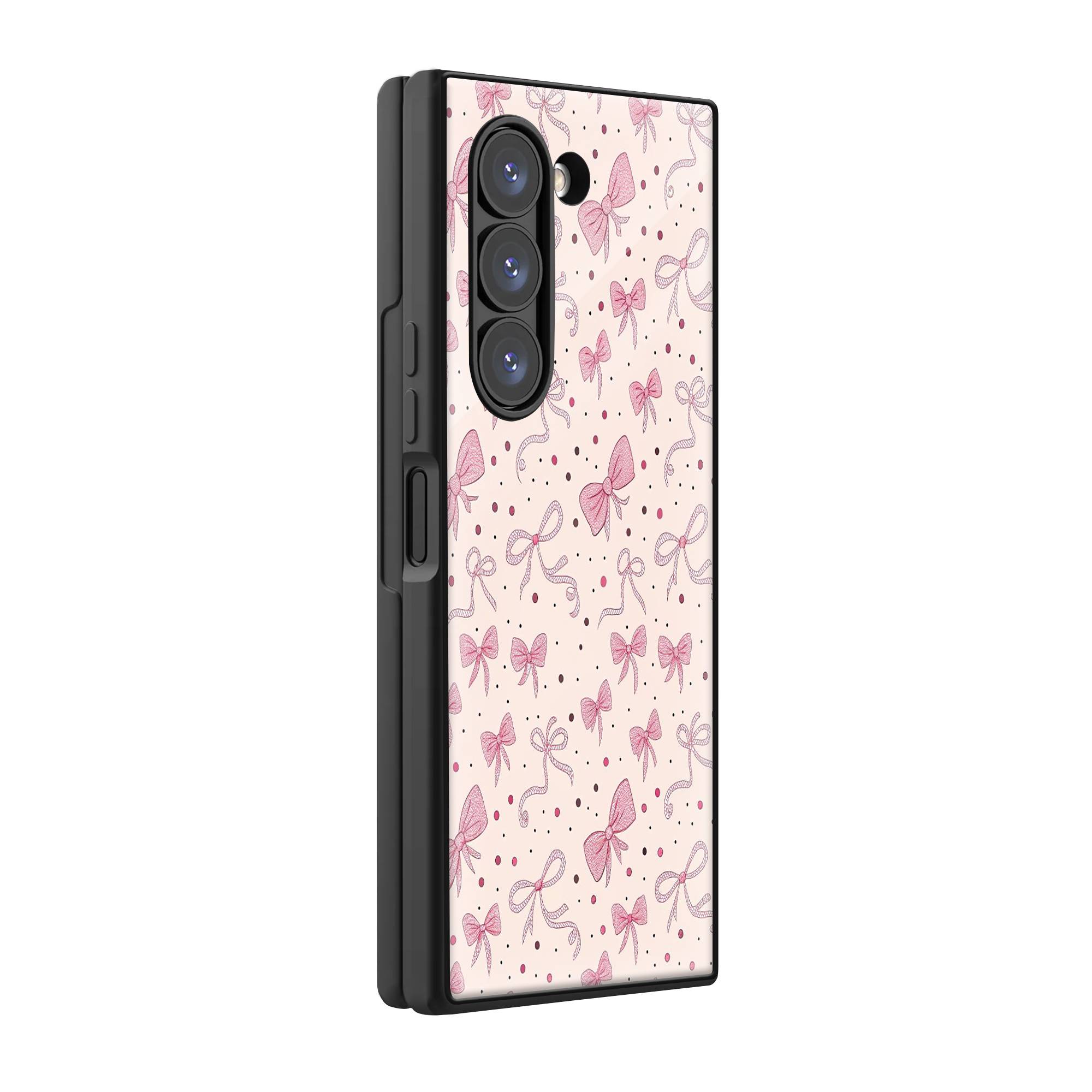 Bow Bae Samsung Z Fold Glass Case image 0 Main image