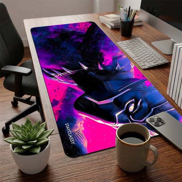 Black Panther Desk Mat image 1