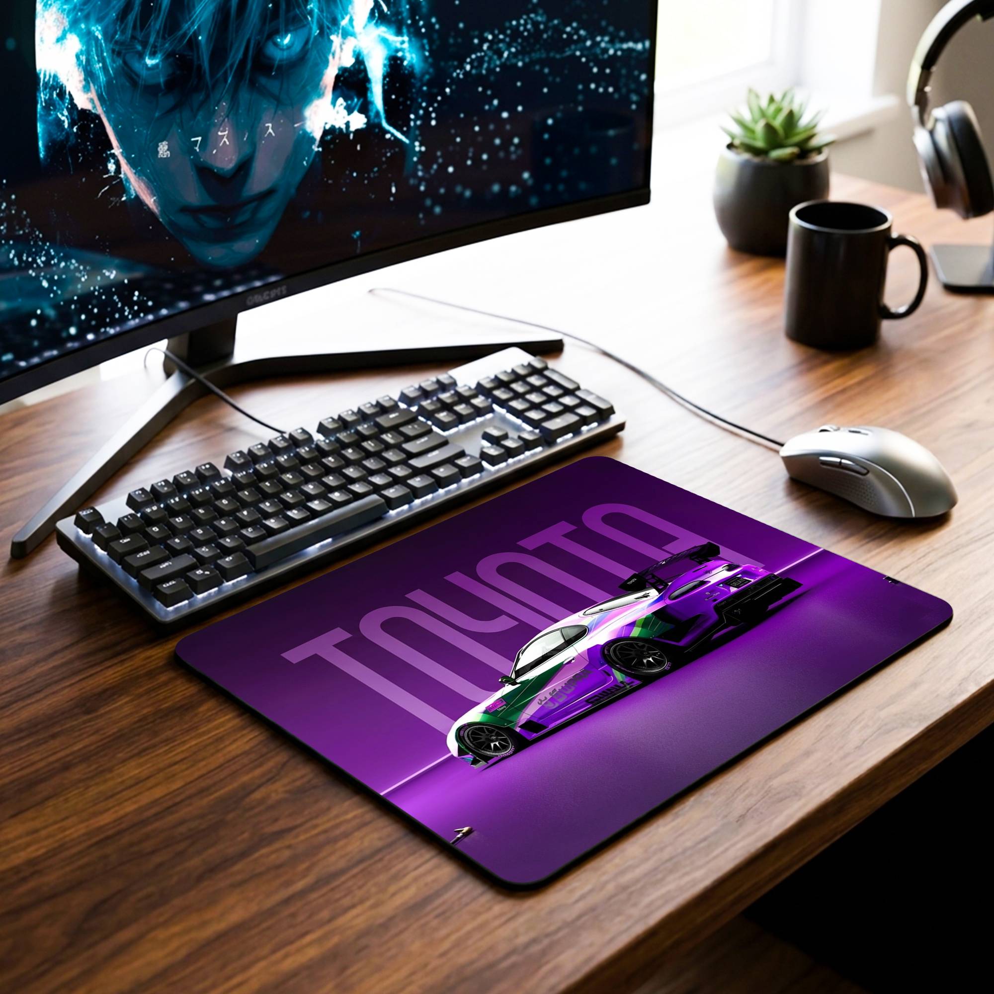 Toyota Supra Desk Mat - 7.5 x 9 Inch image