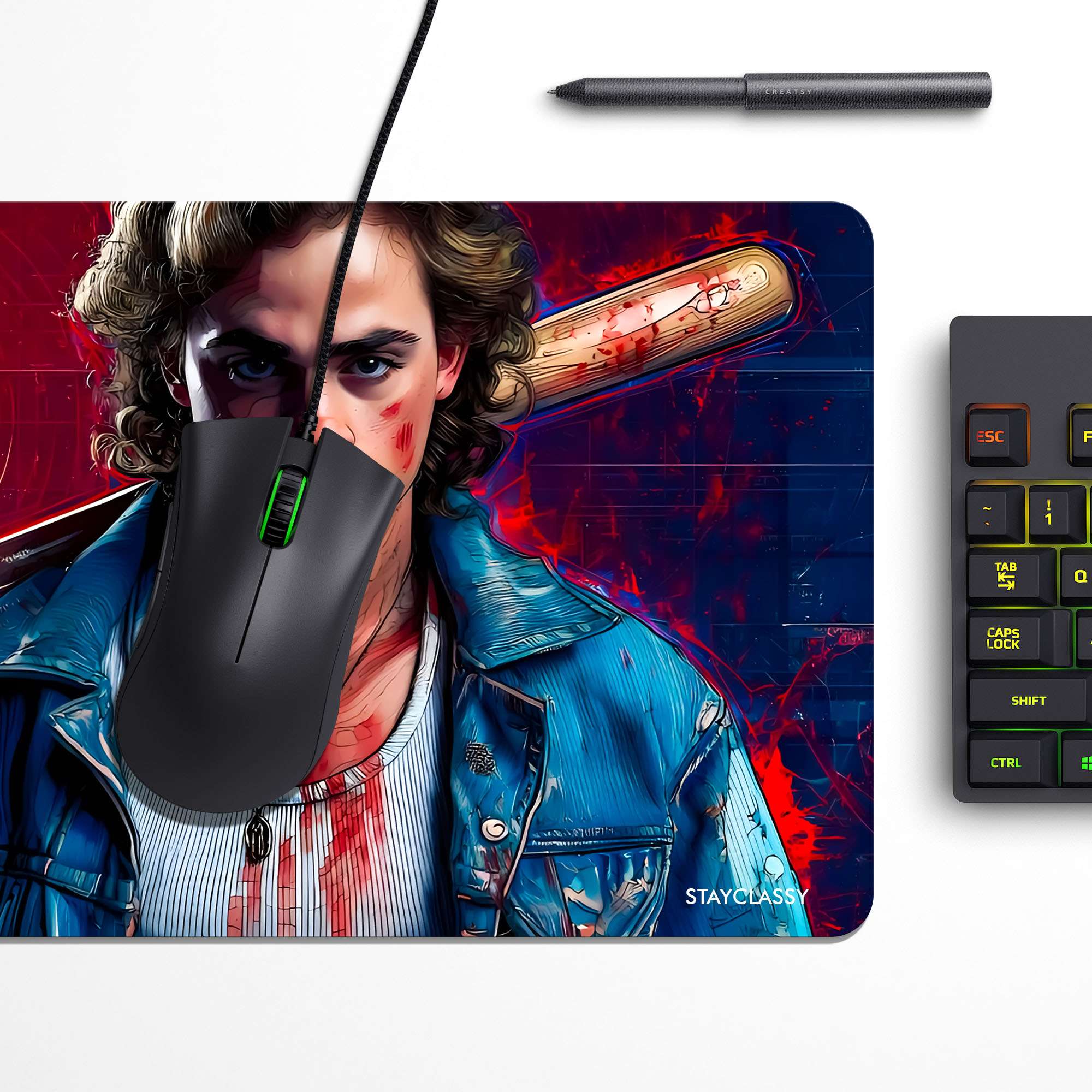 Billy Hargrove Desk Mat image 2