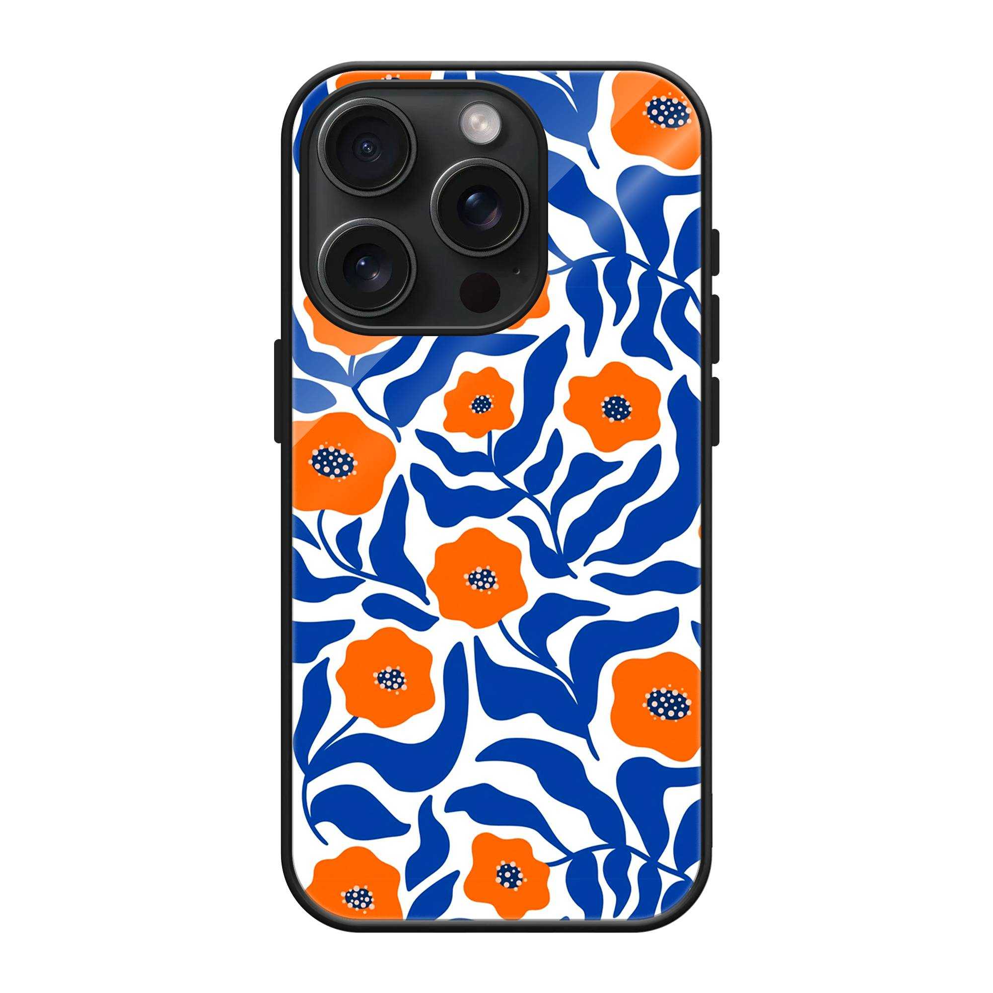 Blue Poppy Glass Case image 0 Main image