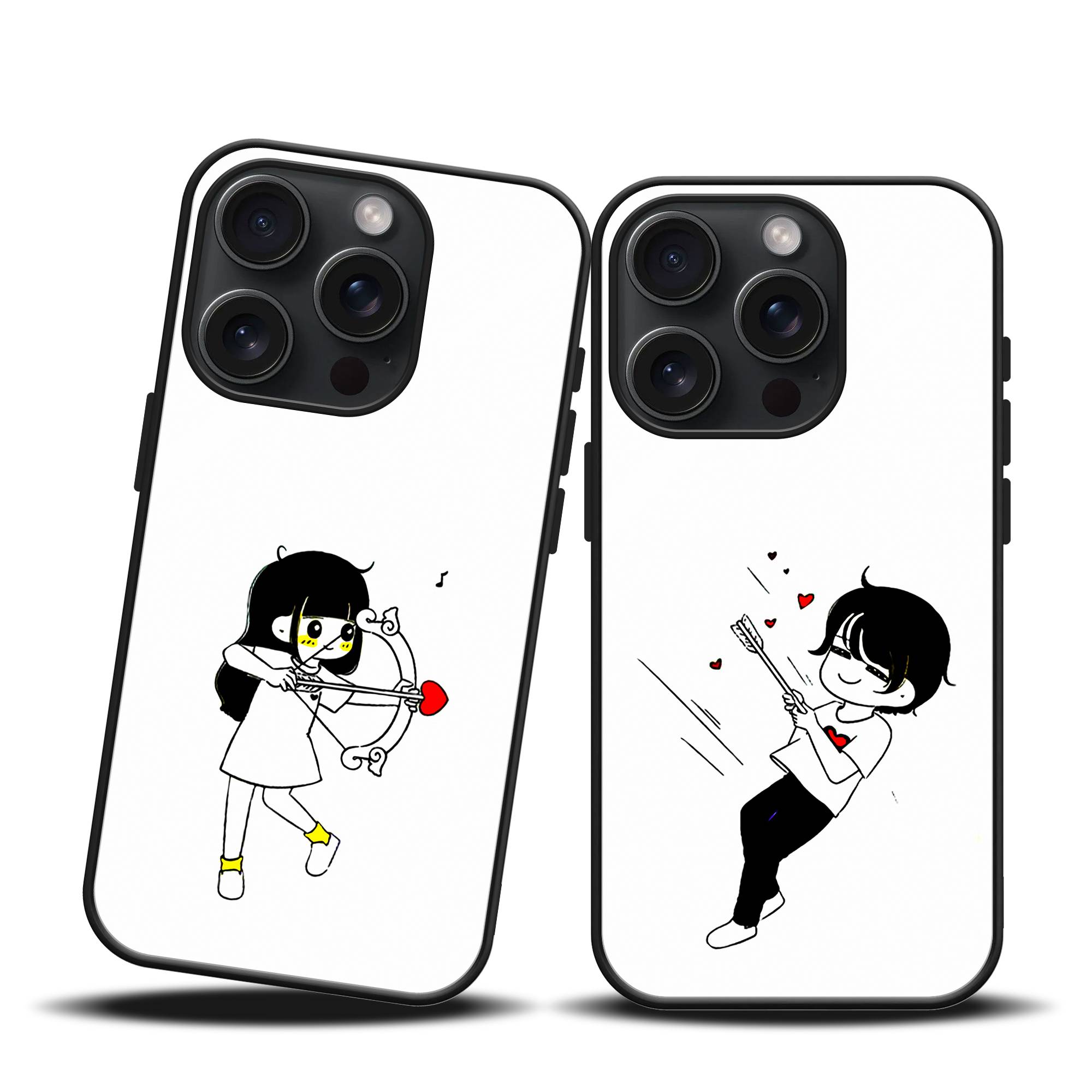 Love Shot Couple Mobile Case image 0