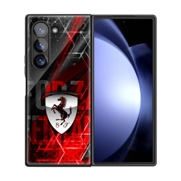Forza Ferrari Samsung Z Fold Glass Case image 2