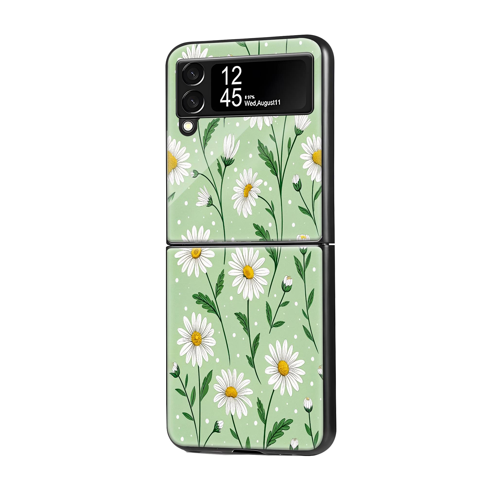 Daisy Field Samsung Z Flip Glass Case image 0 Main image