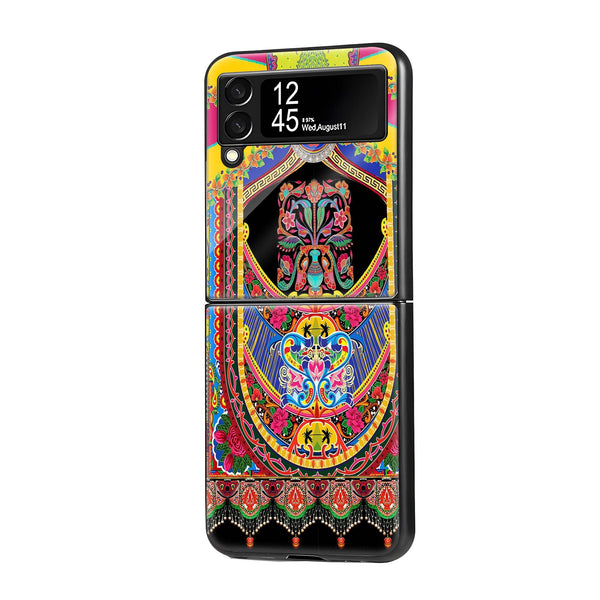 Truck Art Samsung Z Flip Glass Case image 0