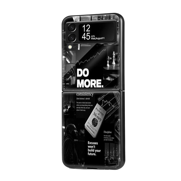 Discipline Mode Samsung Z Flip Glass Case