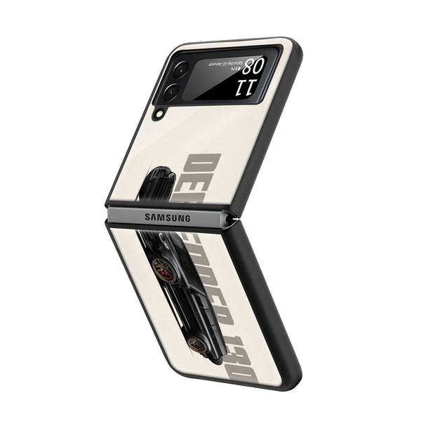 Defender Samsung Z Flip Glass Case