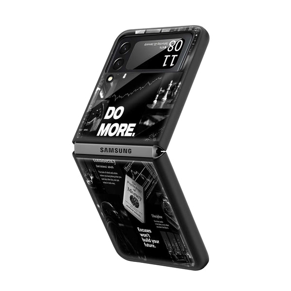 Discipline Mode Samsung Z Flip Glass Case