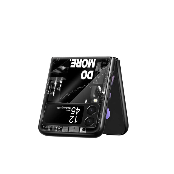 Discipline Mode Samsung Z Flip Glass Case