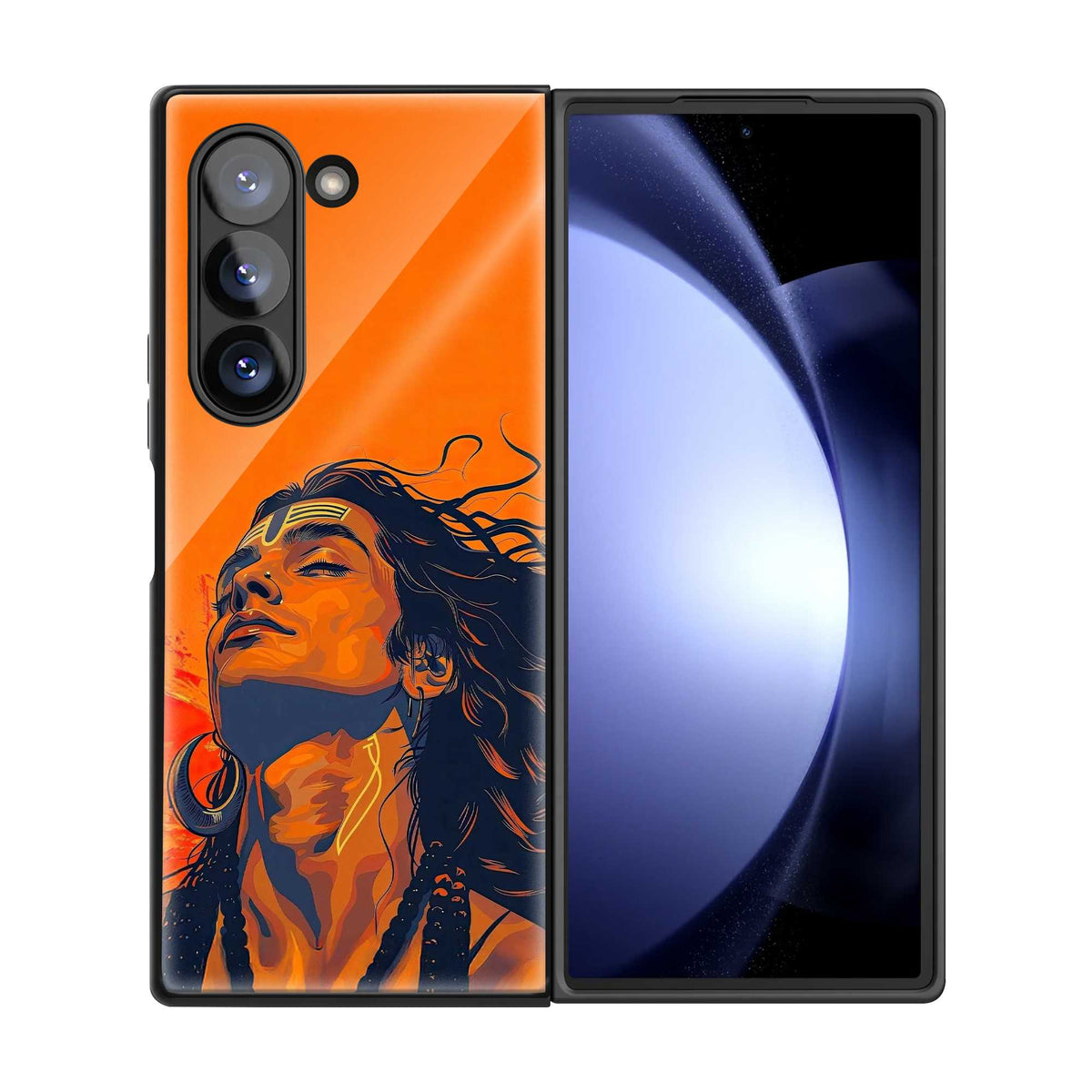 Shiva Samsung Z Fold Glass Case