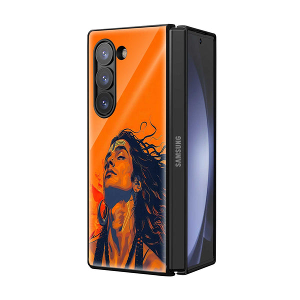 Shiva Samsung Z Fold Glass Case