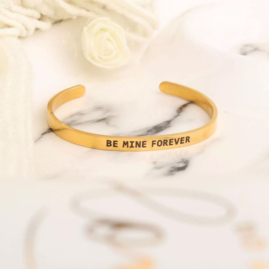 Yellow Chimes Karma Bands Collection Inspirational Message Cuff Bracelet  Buy Yellow Chimes Karma Bands Collection Inspirational Message Cuff Bracelet  Online at Best Price in India  Nykaa