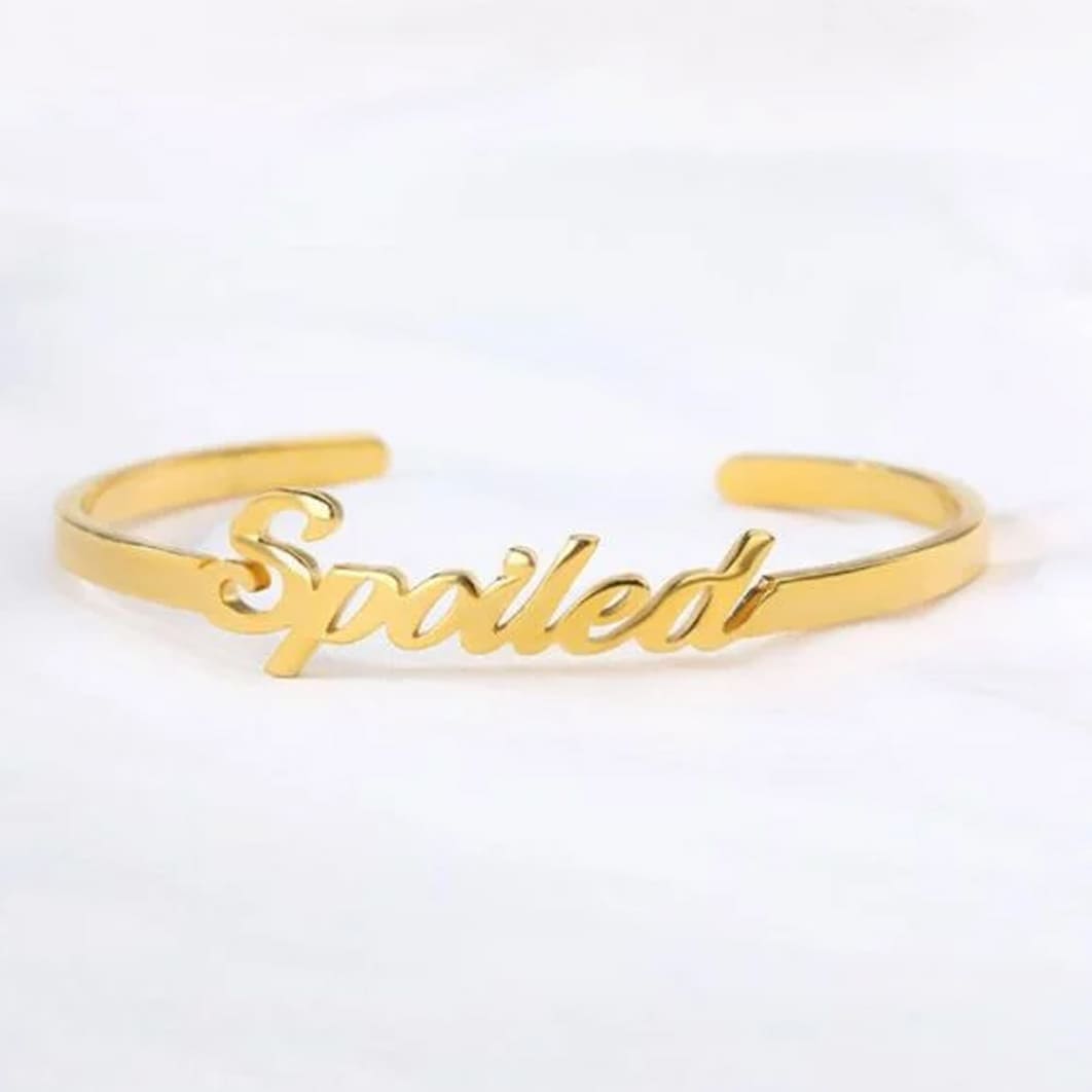 Personalized Name Bracelet  Gold Bracelets  PureJewels